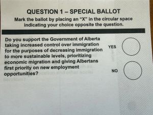 Braid: Special ballots now landing smack of planned confusion We are being led by the nose into a vote that only separatists ever wanted. The final tab will be up to $130 million