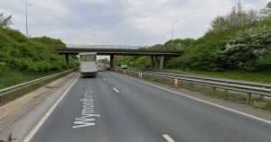 Diversions on A11 as road closed for resurfacing after lorry sheds its load