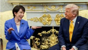Trump lauded Takaichi as 'one of the great prime ministers' at UN meeting
