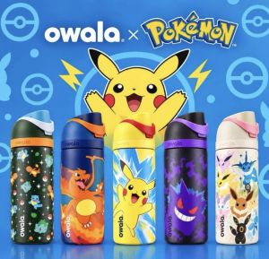 (PHOTO) Owala's New Pokemon Water Bottles Land At Target For The Franchise's Big 30th Anniversary Bash