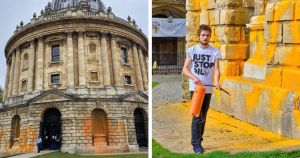 Norfolk man sprayed orange paint over university building in Just Stop Oil protest