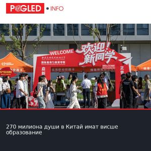 270 милиона души в Китай имат висше образование