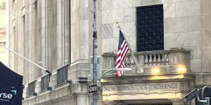 Wall Street in het rood
