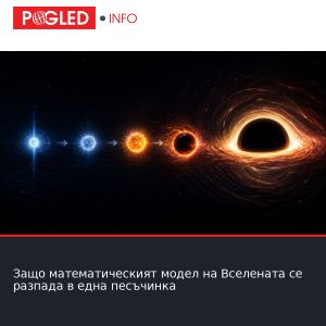 Защо математическият модел на Вселената се разпада в една песъчинка
