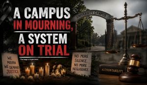 A campus in mourning, a system on trial