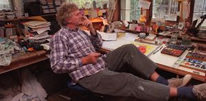 Gentle larrikin Terry Denton, famous for his anarchy with Andy Griffiths, made reading fun