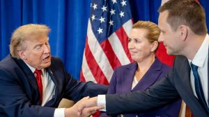 Joachim B. Olsen blev rørt ved synet Donald Trump og Mette Frederiksen: 'Virkelig dejligt'