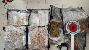 Si fa spedire 5 chili di marijuana: 