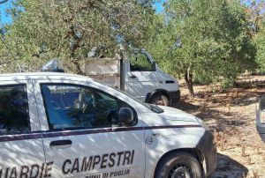 Contrada Radicorno, scoperto autocarro rubato: era carico di uva da vino