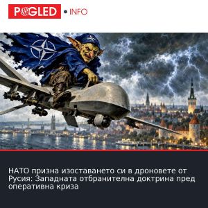НАТО призна изоставането си в дроновете от Русия: Западната отбранителна доктрина пред оперативна криза