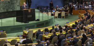 UN chief says world’s biggest problem is the changing way power is used – Donald Trump’s speech confirms his diagnosis