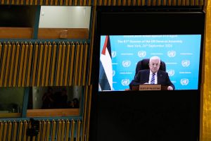 PA’s Abbas at UN: Israel trying to force Palestinians out with ‘genocidal war,’ ‘settler terrorism’
