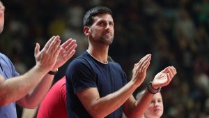 Novak Đoković dočekan ovacijama pred meč Crvena zvezda – Žalgiris