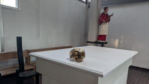 Magenta: cercano un tesoro che non c’è nel cimitero e lo devastano. Poi abbandonano un teschio vero sull’altare