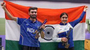 Asian Games 2026: Suruchi-Kamaljeet strike gold in 10m air pistol, India claim 3P rifle team silver