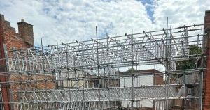 Eyesore 'scaffold gap' to finally be filled