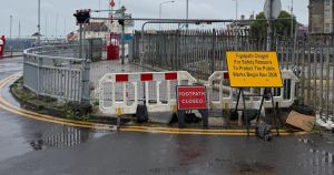 Footpath on town bridge closed for months FINALLY reopens