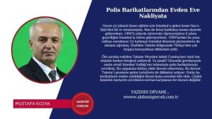 Polis Barikatlarından Evden Eve Nakliyata