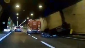 Statale 36, incidente all'alba in galleria tra Dervio e Bellano: due feriti