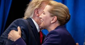 Mette smeltede Trumps hjerte, da hun bad om en tusch, der var lige så stor som hans