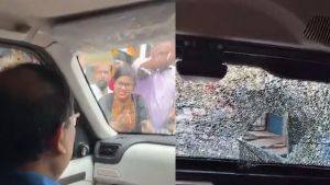 Eggs, stones thrown at Kunal Ghosh’s car on way to Mamata Banerjee rally in Hooghly