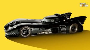 This Batmobile had once been on TV and is now up for auction