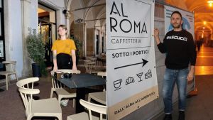 Il ritorno del Bar Roma, Alessandro: “Il lungo cantiere ci mortifica, ma riapriamo col sorriso”