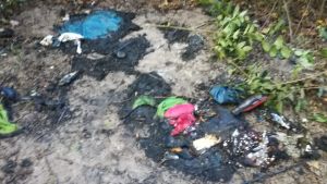 San Donà, a fuoco la tenda rifugio di un clochard: fiamme appiccate in pieno giorno