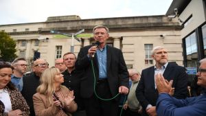 Controversial Orange Order march starts for first time in nearly 30 years in Northern Ireland