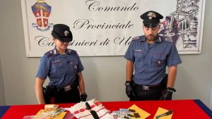 Controlli antidroga a Udine, sequestrati cocaina e hashish, due coltelli e oltre 200 euro