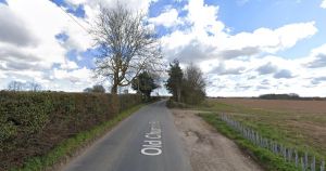 Two people cut from car after crash