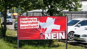 Nein zur Neutralitäts-Initiative: Ein deutliches Signal an Europa