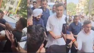 Minister Parvesh Verma slaps man during Delhi road inspection, row erupts over road quality