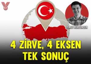 4 zirve, 4 eksen, tek sonuç