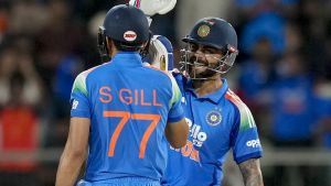 Virat Kohli, Shubman Gill slam tons to help India hammer West Indies by 8 wickets in 1st ODI