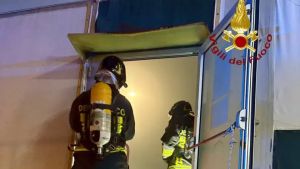 Incendio nella palestra comunale di Carbonera: nessun ferito