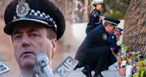 'He died in my lap': why the National Police Memorial is so important to Mick Keelty