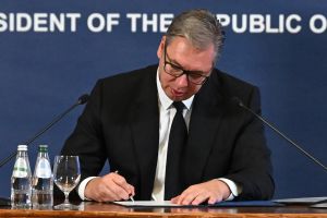Serbia’s President Vucic resigns to run for prime minister in October elections