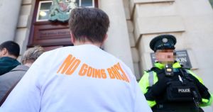 The Parades Commission has taken a wrecking ball to power-sharing
