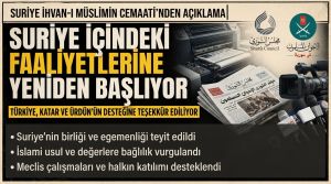 Suriye İhvanı: Faaliyetlere Yeniden Başlama Kararı Aldı
