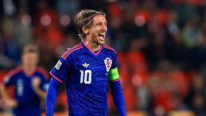 Homenaje de España a Lukita Modric