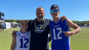 Una medaglia azzurra agli Europei di flag football
