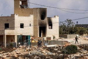 PM blames ‘small number’ of West Bank rioters as mass settler attack draws wide condemnation