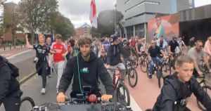 DJ bringing viral 'Drum & Bass On The Bike' rave to Norwich this weekend