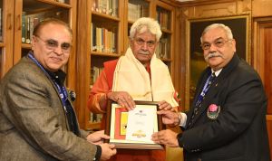 JKCA officials, others call on LG Sinha