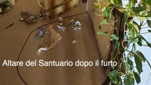 Ladri al Santuario della Madonna del Bosco: 