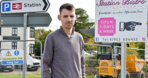 Cafe owner says 'confusing' road closure diversion signs are disrupting his business