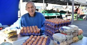 Market stall holder who traded through snow and storms retires after 36 years