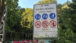 Stop a fumo, alcol e pallone nei giardini storici di Udine: entrano in vigore le nuove regole