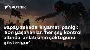 Yapay zekada ‘kıyamet’ paniği: 'Son yaşananlar, 'her şey kontrol altında' anlatısının çöktüğünü gösteriyor'